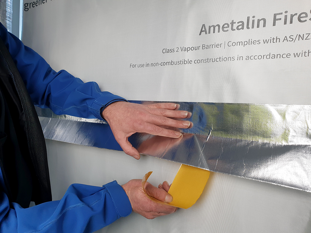 Ametalin Non-combustible Insulation Flashing Tape™
